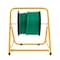 Adiroffice Single Axel Cable Foldable Caddy for Spools up to  20 in. Diameter, 100 lbs. Capacity, Yellow ADI695-01-YEL-MK - alternate 2